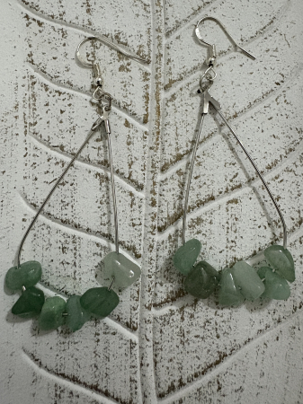 Cercei Aventurin noroc, liniște și abundență. [1]