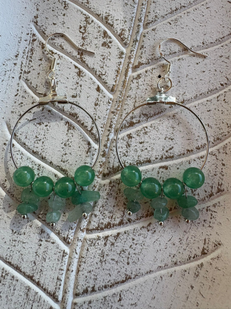 Verde - cercei-aventurin-cerc-prosperitate