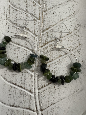 Cercei Aventurin și Calcedonie Verde – bijuterii handmade pentru echilibru și prosperitate [1]