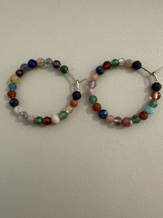 Cercei balanta multicolor [5]