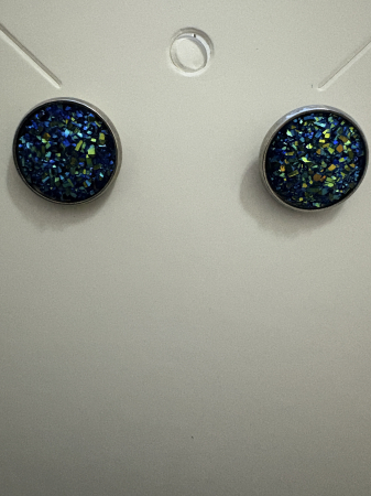 Cercei Cabochon  Black [1]