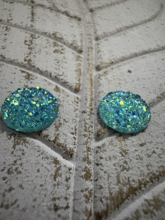 Cercei Cabochon  Blue [2]