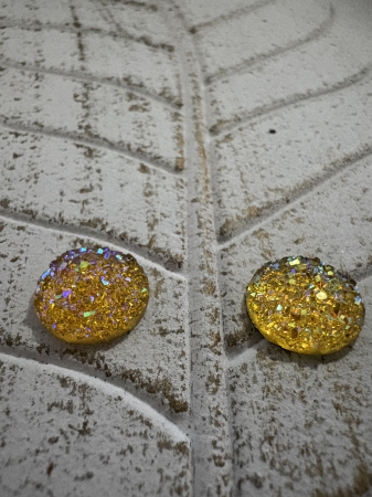 Cercei Cabochon  yellow [0]