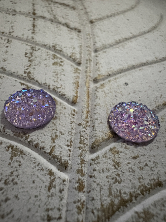 Cercei Cabochon  Purple [0]