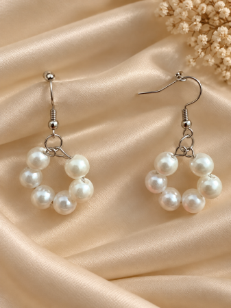 Produse - cercei-cerc-mic-perle-de-sticla-delicati-eleganti