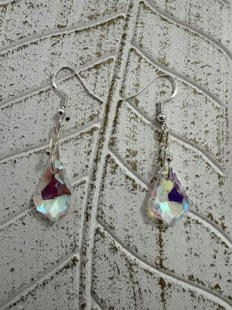 Cercei Cristal alb – Strălucire [1]