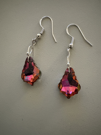 Cercei Cristal alb – Strălucire [1]