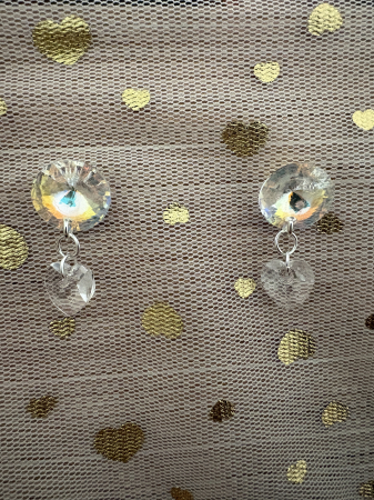 Cercei Preciosa Crystal inimă [4]