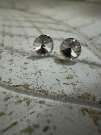 Cercei Crystal Chaton Preciosa Swarovski – Argint 925 [2]