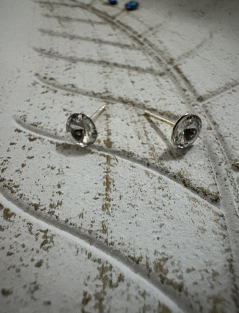 Swarovsky si Argint 925 - Cercei Crystal Rivoli Preciosa Swarovski – Argint 925