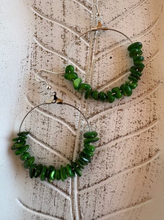 4. Chakra Inimii - Centrul Echilibrului – Anahata - CERCEI CU JAD NATURAL 