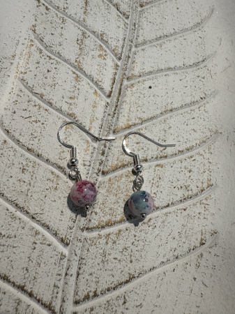 Jasp Piatra calmului și a echilibrului emoțional - Cercei cu jasp  CM261