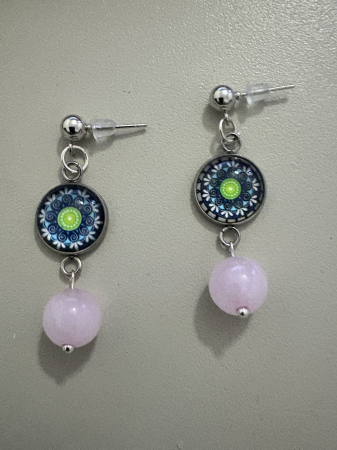 cercei-aventurin-cabochon-mandala [1]