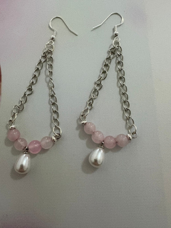 Produse - cercei-perle-cuart-roz