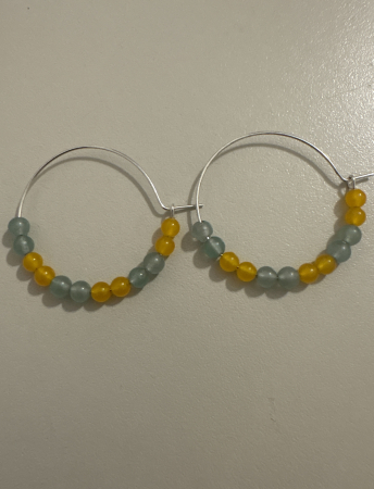 Produse - cercei-hoops-aventurin-citrin-cm524