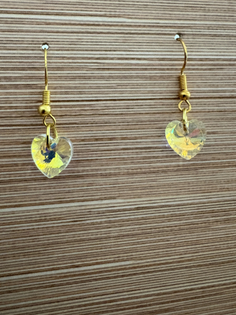 cercei inimă crystal [1]