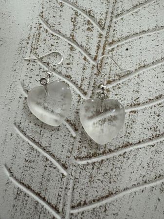 cercei inimă cristal handmade – bijuterii elegante și romantice [5]