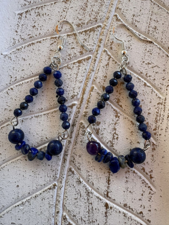 Cercei magici din Lapis Lazuli  [4]