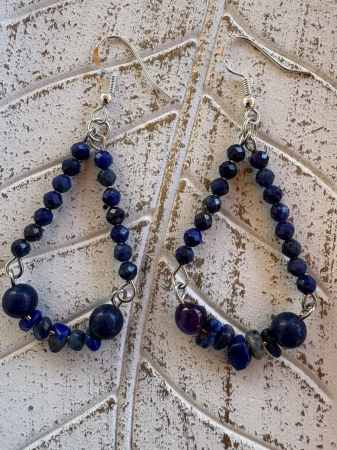 Cercei magici din Lapis Lazuli  [3]