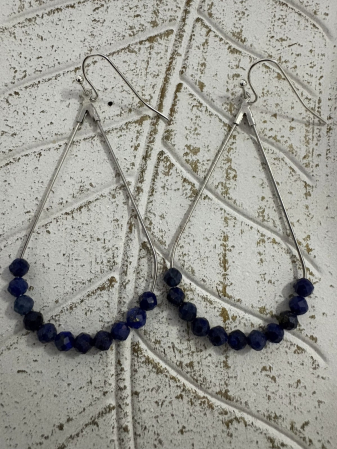 Cercei Lapis Lazuli - claritate, intuiție și eleganță. [1]