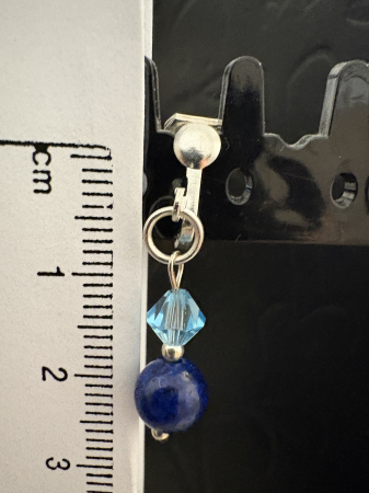 cercei lapis lazuli clips [2]