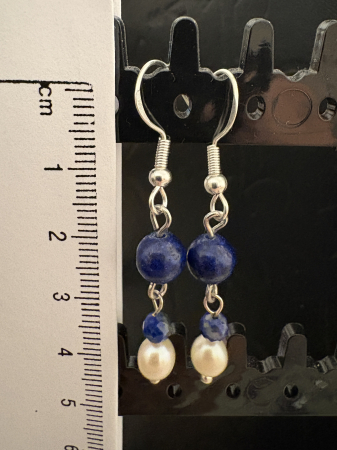cercei lapis lazuli perle [2]