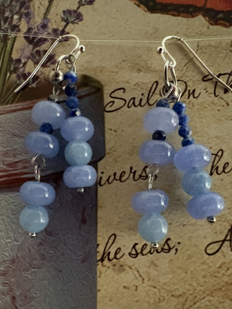 Cercei Magici - cercei lapis lazuli bleu