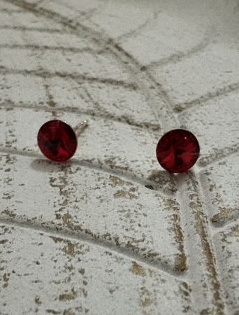 Cercei Light Siam Rivoli Preciosa Swarovski – Argint 925 [2]