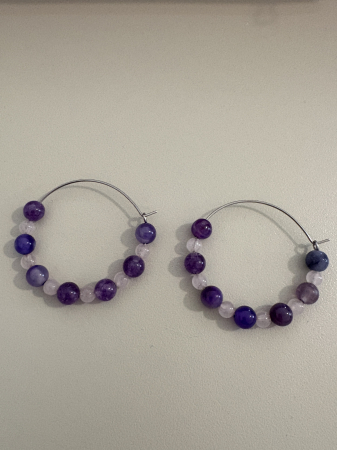 cercei agat cuart roz [1]