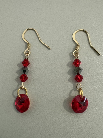 cercei preciosa rosii hematit [1]