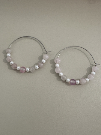 cercei cuart roz hoops [3]