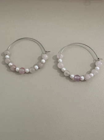 cercei cuart roz hoops