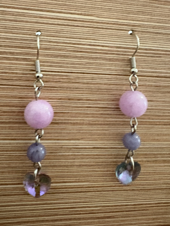 cercei inima ametist mov [3]