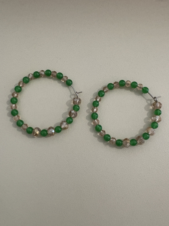 cercei jad verde hoops [2]