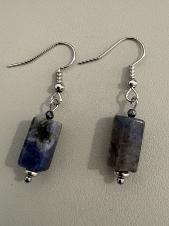 Lapis lazuli - cercei lapis