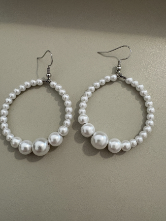 cercei perle gradient hoops [2]