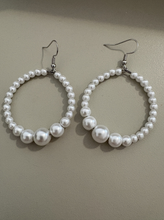 cercei perle gradient hoops [1]