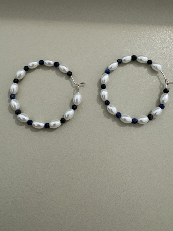 cercei perle lapis lazuli cerc [1]