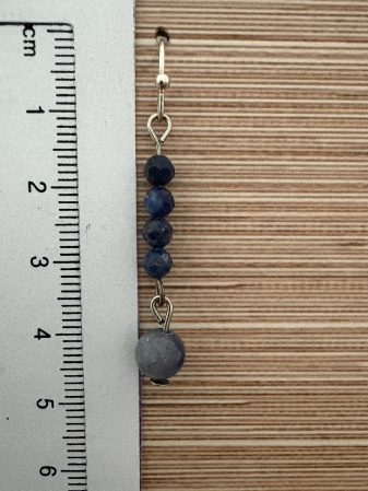 Cercei lungi din Lapis Lazuli – Eleganță și Protecție [2]