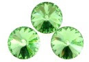 Produse - Cercei Peridot Rivoli Preciosa Swarovski – Argint 925