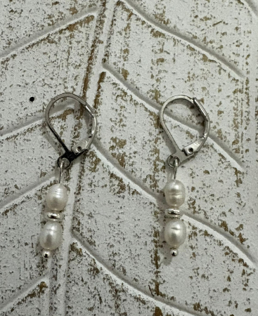 Perle naturale de cultura - Cercei Perle naturale de cultura