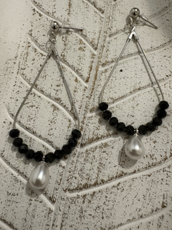 Boho Margele - Cercei Perle și Cristale