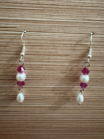 cercei perle fucsia [1]