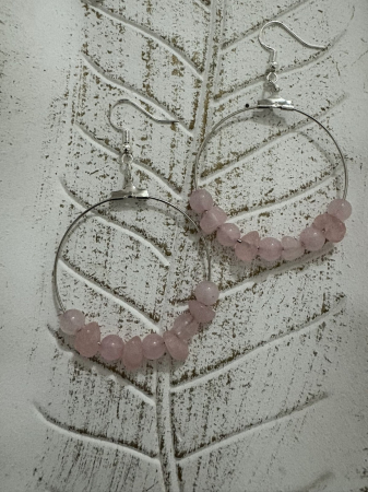 Cercei Cuarț Roz Natural CM127.3 [1]