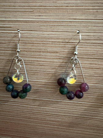 cercei rubin cristale [2]