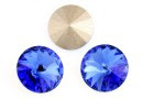Produse - Cercei Sapphire Rivoli Preciosa Swarovski – Argint 925