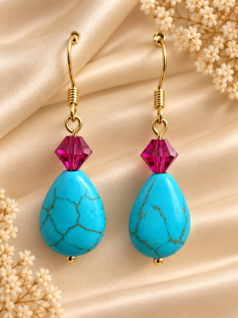 cercei-turcoaz-lacrima-preciosa-fucsia-energie-incredere