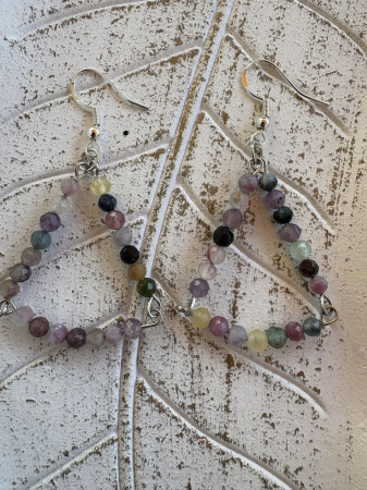 Cercei Turmalină Multicoloră [1]