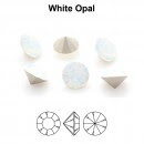 Produse - Cercei White Opal Chaton Preciosa Swarovski – Argint 925