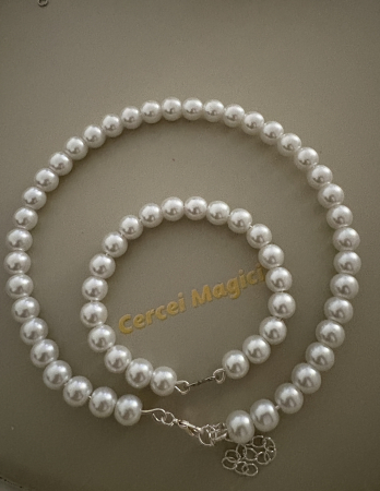 colier perle albe cercei magici [4]